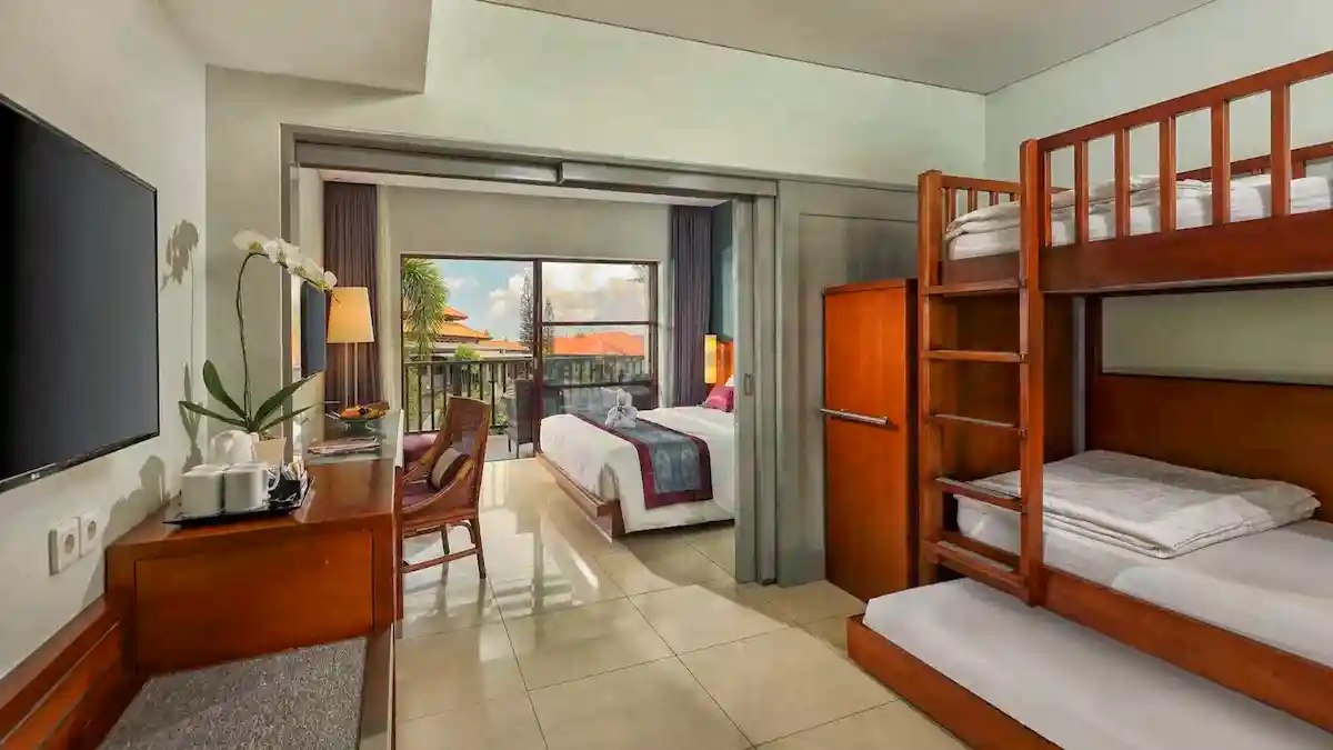 Kuta Bali Dynasty Resort familie studio