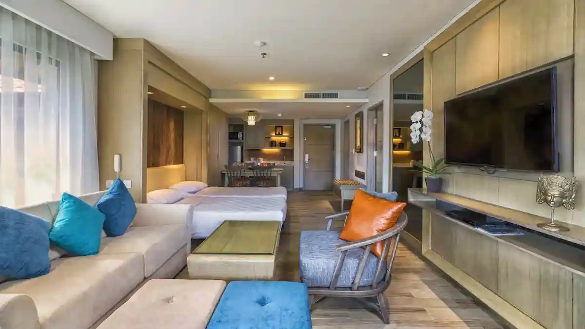 Kuta Bali Dynasty Resort familie suite