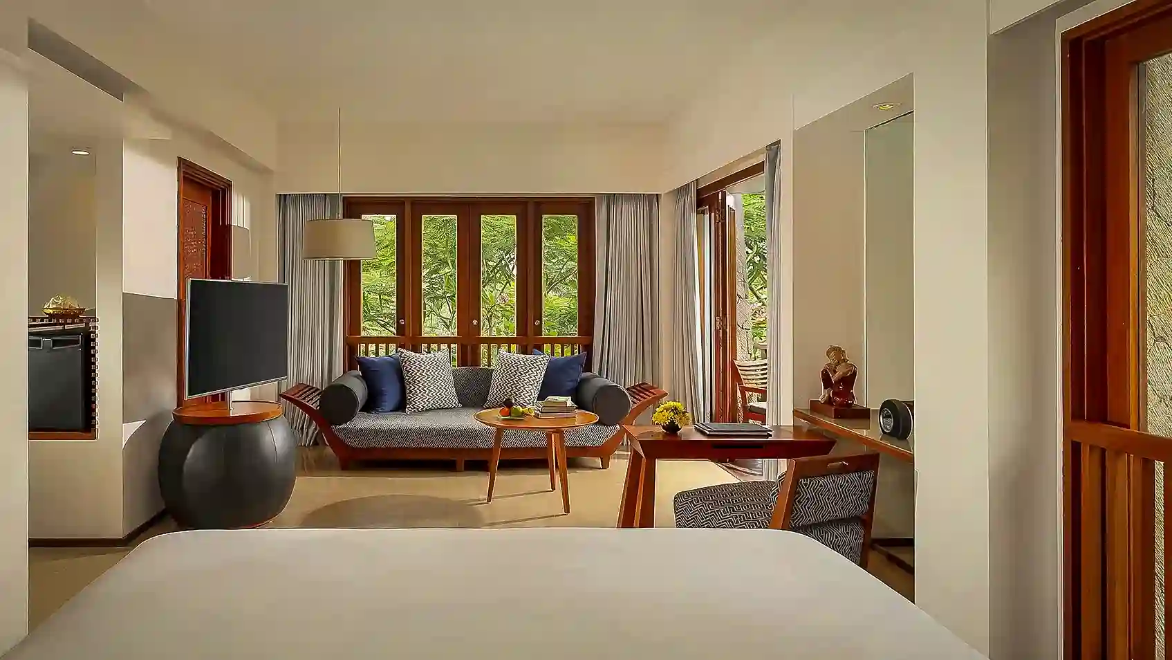 Hotel Maya Ubud kamer natuurlijk licht