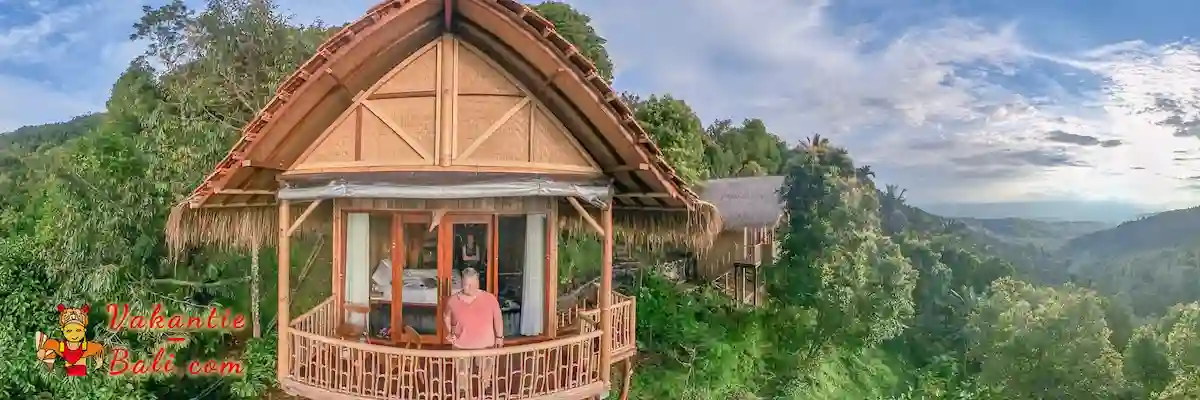 Luxe boomhutten met geweldig uitzicht! Melanting accommodaties