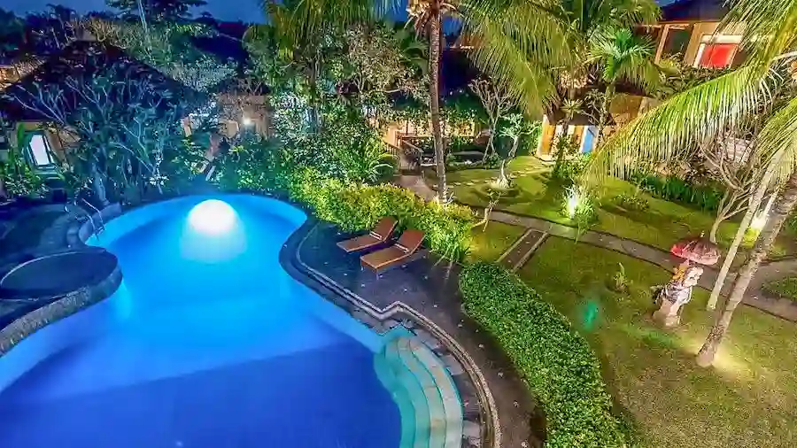 Werkvakantie Ubud - Luxe mix met traditie ubud werkvakantie tuin